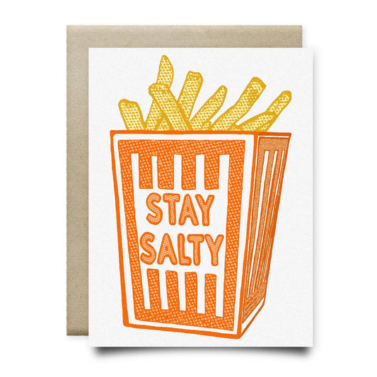 Stay Salty "Orange Box" Card
